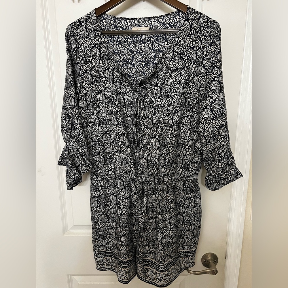 LOFT Paisley Romper
